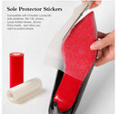 79 in Clear Sole Protector for High Heel Shoes, Anti-Slip Shoe Sole Guard, Transparent Louboutin Sole Protector