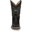 Justin Boots Men's Haggard 11" Western Boot - Black Caiman (GR5705) - View 7