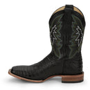 Justin Boots Men's Haggard 11" Western Boot - Black Caiman (GR5705) - View 8