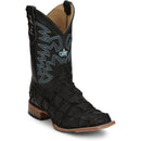 Justin Boots Men's Ocean Front 11" Western Boot - Black Pirarucu (GR5708) - View 2