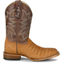 Justin Boots Men's San Antone 11" Western Boot - Cedar Brown Caiman (GR5711) - View 3