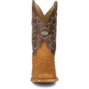 Justin Boots Men's San Antone 11" Western Boot - Cedar Brown Caiman (GR5711) - View 7
