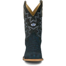 Justin Boots Men's San Antone 11" Western Boot - Black Caiman (GR5712) - View 7