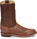 Justin Boots Greer - Antique Brown Smooth Ostrich (JE803)
