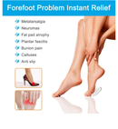 Premium Metatarsal Pads, Soft Ball of Foot Cushions,Reduce Foot Pain and Provide Support,