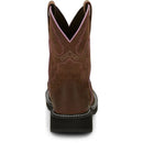 Justin Work Women's Wanette 8" Steel Toe Waterproof Boot - Aged Bark (GY9980) - View 5