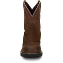 Justin Work Women's Wanette 8" Steel Toe Waterproof Boot - Aged Bark (GY9980) - View 7