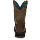 Justin Work Women's Tasha 11" Steel Toe Waterproof Boot - Brown (GY9991) - View 5