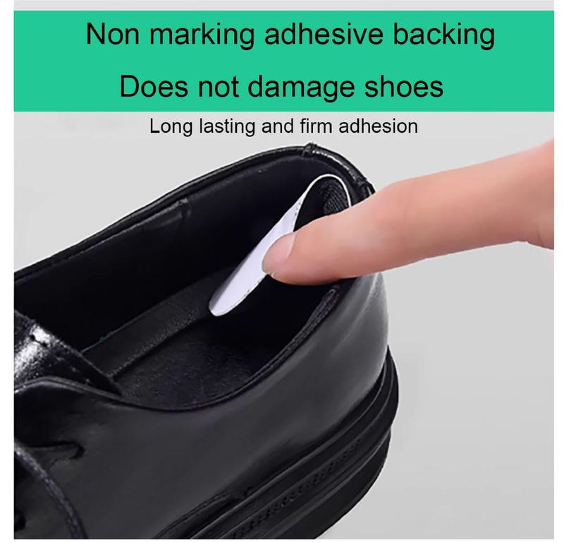 Heel Pads Grips Inserts for Womens Shoes, Shoe Gummies for Heels Cushion, Heel Grips for Loose Shoes,