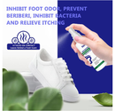 Natural Foot & Shoe Deodorizer Spray -Athletes Foot Spray, Natural Foot Care for Itching & Odor Relief, Soothing Formula with Botanical Extracts. Fragrance Free