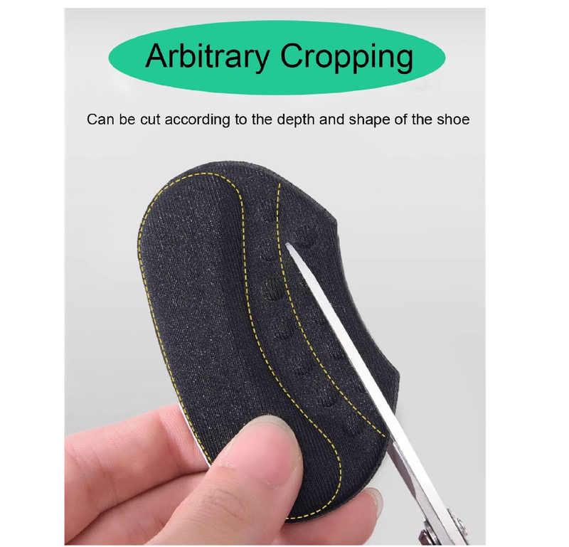 Heel Pads Grips Inserts for Womens Shoes, Shoe Gummies for Heels Cushion, Heel Grips for Loose Shoes,