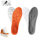 Steppers Insoles for Men, 4d Soft Memory Foam Cushioning Sports Cloud Insoles