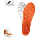 Steppers Insoles for Men, 4d Soft Memory Foam Cushioning Sports Cloud Insoles