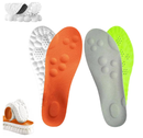 Steppers Insoles for Men, 4d Soft Memory Foam Cushioning Sports Cloud Insoles