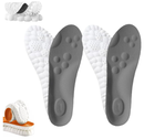 Steppers Insoles for Men, 4d Soft Memory Foam Cushioning Sports Cloud Insoles