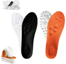 Steppers Insoles for Men, 4d Soft Memory Foam Cushioning Sports Cloud Insoles