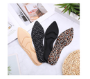 4 Pairs High Heel Insoles Breathable Shoe Pads 10.03 Inch Boot Inserts Foot Cushion Comfort Sponge Insert for Women