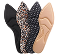 4 Pairs High Heel Insoles Breathable Shoe Pads 10.03 Inch Boot Inserts Foot Cushion Comfort Sponge Insert for Women