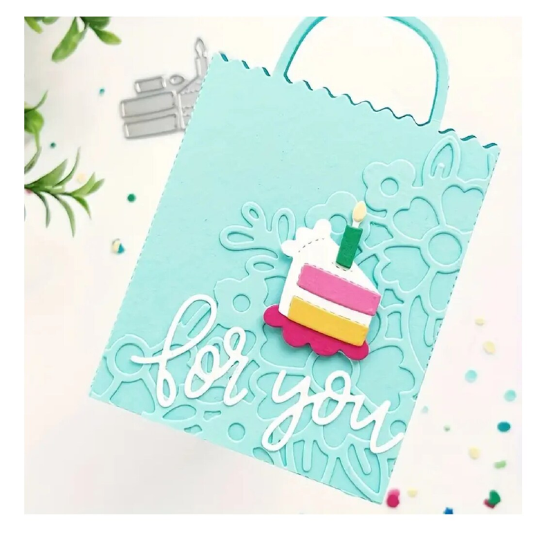 Gift Card Bag Cutting Dies For DIY Scrapbooking Crafts