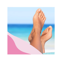 Glass Foot File, Foot Callus Remover and Foot Sander by Bona Fide Beauty Premium Czech Glass Nail File