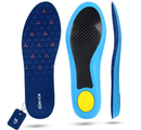 Carbon Fiber Insole with Arch Support,High Arch & Rigid Support Shoe Insert for