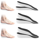 3 Pairs Height Increase Insoles, Heel Lifts for Shoes, Inserts for Men and Women,