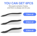 3 Pairs Height Increase Insoles, Heel Lifts for Shoes, Inserts for Men and Women,