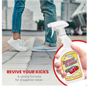 Grandma's Secret Shoe Cleaner - Stain Remover Spray for Rubber, Canvas and Leather - Removes Dirt, Grime and Grass
