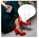 Grevosea 2 Pairs High Heel Inserts for Women, 3/4 Gel Insoles High Heel Cushion Insoles