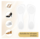 Grevosea 2 Pairs High Heel Inserts for Women, 3/4 Gel Insoles High Heel Cushion Insoles