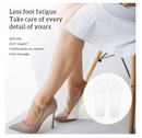Grevosea 2 Pairs High Heel Inserts for Women, 3/4 Gel Insoles High Heel Cushion Insoles