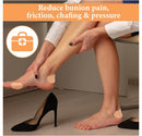 18 Pcs Bunion Cushions Pads, Self-Adhesive Protector Patches Bunion Pain Relief Pads to Wear with Shoes