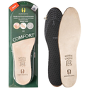 HANDARTE Leather Anti Odor Insoles | Cuttable Odor Eaters Insoles Women | Shoe Deodorizer Thin Insert - Odor Eliminator for Shoes