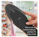 HANDARTE Leather Anti Odor Insoles | Cuttable Odor Eaters Insoles Women | Shoe Deodorizer Thin Insert - Odor Eliminator for Shoes