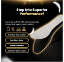 HANDARTE Premium Leather Shoe Insoles | Thin Shoe Inserts for Women | Dress Shoe Insoles