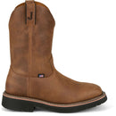 Justin Work Men's Ames 11" Steel Toe Boot - Walnut Brown (HL4223) - View 3