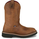 Justin Work Men's Ames 11" Waterproof Boot - Walnut Brown (HL4224) - View 3
