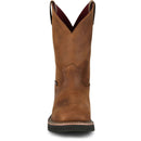 Justin Work Men's Ames 11" Waterproof Boot - Walnut Brown (HL4224) - View 7