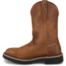 Justin Work Men's Ames 11" Waterproof Boot - Walnut Brown (HL4224) - View 8