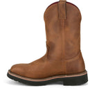 Justin Work Men's Ames 11" Steel Toe Waterproof Boot - Walnut Brown (HL4225) - View 8