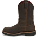 Justin Work Men's Billings 11" Steel Toe Waterproof Boot - Hickory Brown (HL4235) - View 8