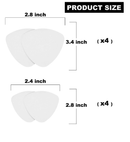 Shoe Heel Repair, 4 Pairs Self-Adhesive Inside Shoe Patches Kit for Repair Holes