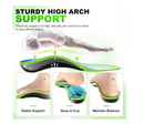 Plantar Fasciitis Insoles Shoe Inserts for Men Women, 240lbs Heavy Duty Arch Support Inserts for Pain Relief,