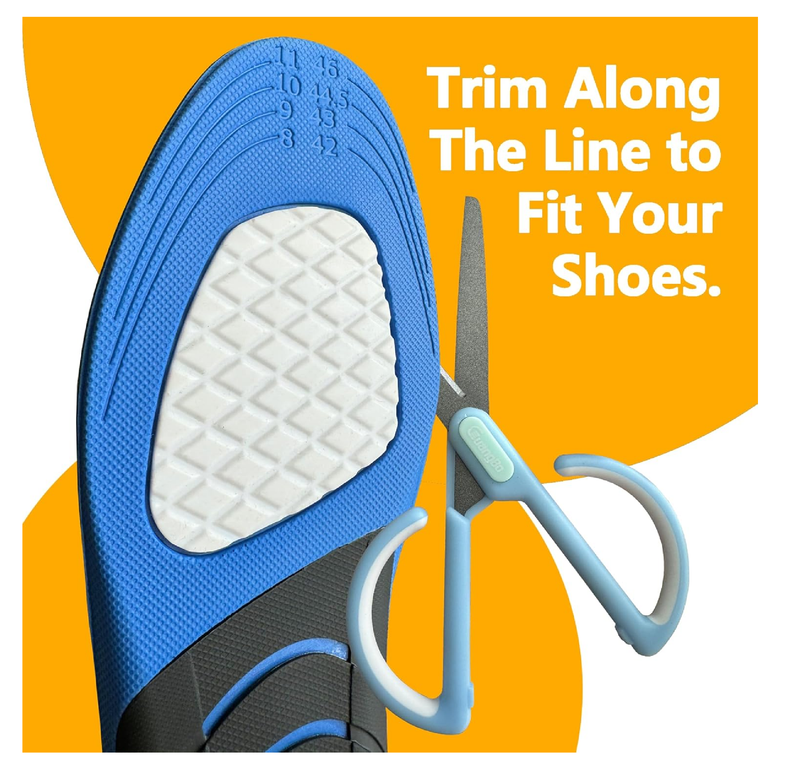 Heavyweight Plantar Fasciitis Insoles-Adaptive Arch Support Inserts,Normal Arch Version.Exclusive Solutions for Foot Ailments for Someone Who is Obese,
