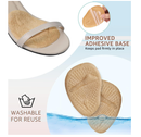 HiRui Metatarsal Pads (2 Pairs) - Ball of Foot Cushions for Women, Heel Inserts for Pain Relief & Comfort,