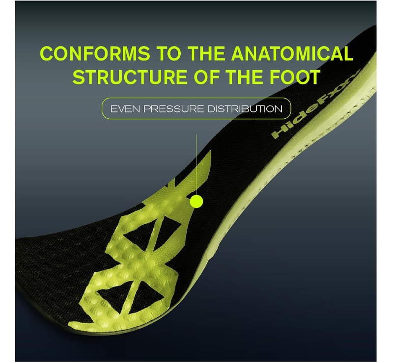 Carbon Fiber Insoles, Sprots Insoles for Men, Arch Support Insoles Orthotic Inserts