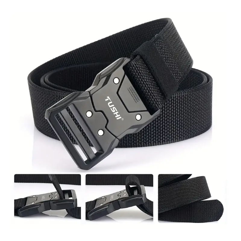 High Quality Tactical Belt Outdoor Work Training Belt Woven Belt Canvas Tactical Military Multi Function Combat Belt Denim Belt