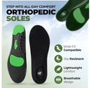 Orthopedic Soles HF- Pain Relieving and Shock Absorbing Foot Pads, Plantar Fasciitis Relief