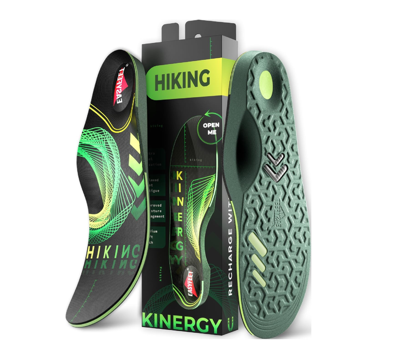 Hiking Boot Insoles Men Women - Arch Support Inserts - Cushioned Hike Orthopedic Insoles