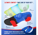Heavy Duty Orthotic Insoles for 220+ lbs, High Arch Support and Pain Relief for Plantar Fasciitis, Flat Feet, and Work Boots,
